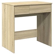 Shumee Dressing table with mirror oak sonoma 73 × 46,5 × 120 cm - Dressing Table