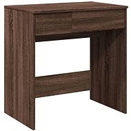 Shumee Dressing table with mirror brown oak 73 × 46,5 × 120 cm - Dressing Table