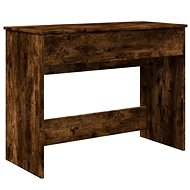 Shumee Dressing table with mirror smoked oak 100 × 45 × 76 cm - Dressing Table
