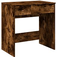 Shumee Dressing table with mirror smoked oak 73 × 46,5 × 120 cm - Dressing Table