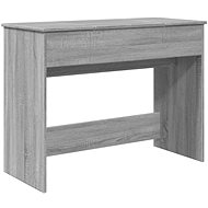 Shumee Dressing table with mirror sonoma grey 100 × 45 × 76 cm - Dressing Table