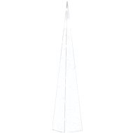 Shumee acrylic decorative LED light cone cold white 90 cm - Christmas Lights