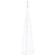Shumee acrylic decorative LED light cone blue 60 cm - Christmas Lights