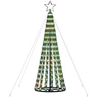 Shumee Christmas tree cone 275 coloured LEDs, 180 cm - Christmas Lights