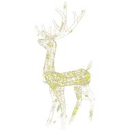 Shumee Christmas decoration acrylic reindeer 3 pcs, 120 cm warm white light - Christmas Lights