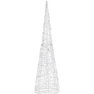 Shumee acrylic decorative LED light cone blue 120 cm, 329807 - Christmas Lights