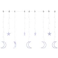 Shumee fairy lights star and moon driver 345 LED blue - Christmas Lights