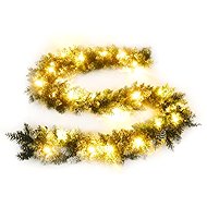 Shumee Christmas garland with LEDs green 2,7 m PVC, 345169 - Christmas Lights