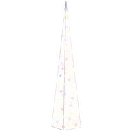 Shumee acrylic decorative LED light cone multicolour 120 cm - Christmas Lights