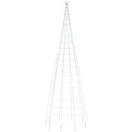 Shumee Christmas tree on pole 550 cool white LEDs 300 cm - Christmas Lights