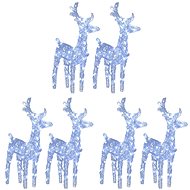 Shumee Christmas Reindeer 6 pcs, 240 cold white LEDs acrylic - Christmas Lights