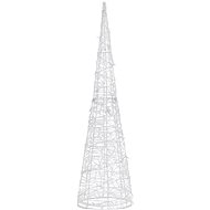 Shumee acrylic decorative LED light cone blue 90 cm, 329803 - Christmas Lights