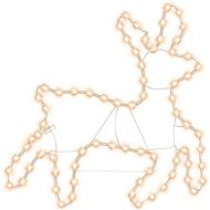 Shumee Christmas Reindeer with 72 warm white LEDs 57 × 55 × 4.5 cm - Christmas Lights