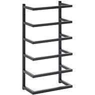 SHUMEE Věšák na ručníky černý 24 × 12 × 48 cm ocel - Coat Hanger