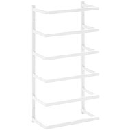 SHUMEE Věšák na ručníky bílý 24 × 12 × 48 cm ocel - Coat Hanger