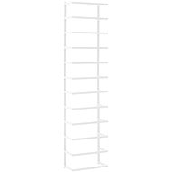 SHUMEE Věšák na ručníky bílý 24 × 12 × 96 cm ocel - Coat Hanger