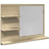 Shumee Bathroom mirror oak sonoma 60 × 10,5 × 45 cm chipboard - Mirror