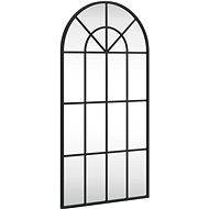 Shumee Nástěnné černé 40 × 80 cm oblouk železo - Mirror