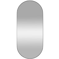 Shumee Nástěnné černé 45 × 100 cm oválné - Mirror