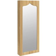 Shumee Zrcadlová šperkovnice nástěnná 37,5 × 10 × 90 cm - Mirror