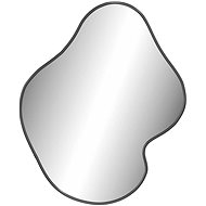 Shumee Nástěnné zrcadlo černé 60 × 50 cm - Mirror