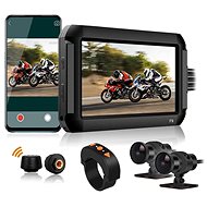 Secutek F9-TPMS dual camera system for motorcycle - Motorbike Camera