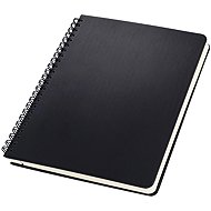 SIGEL Spiral, Conceptum, A5, lined, black, 80 sheets, hard cover - Notepad