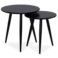 Signal Cleo 50 × 50 cm, black - Coffee Table
