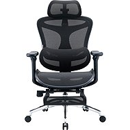 SIHOO DORO C300L schwarz mit Fußstütze - Bürostuhl