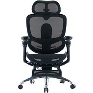 SIHOO C300 PRO V2 black with footrest - Office Chair