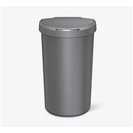 Simplehuman Contactless 40l, half-round, gray plastic - Rubbish Bin