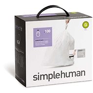 Garbage bags Simplehuman type G, 30l, 5 x pack of 20, (100 bags) - Bin Bags