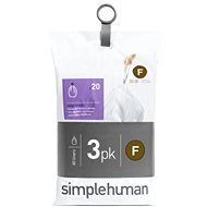 Simplehuman Vrecká do koša typ F, 25 l, 3× balenie po 20 ks (60 vreciek) - Vrecia na odpad