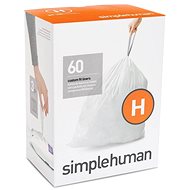 Simplehuman garbage bag type H, 30-35l, 3 x pack of 20 (60 bags) - Bin Bags