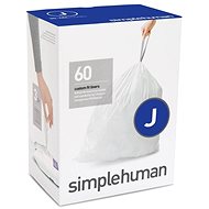 Simplehuman type J, 30 to 45l, 3 x pack of 20 (60 bags) - Bin Bags