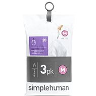Simplehuman bin bag Type M, 45l, 5 x pack of 20 (100 bags) - Bin Bags