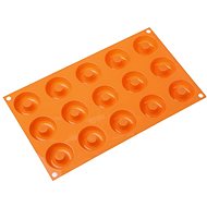 Silikomart Silicone Mould for Doughnuts, Silikomart Doughnuts 15 pcs - Baking Mould