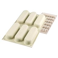 Silikomart Set for Baking Eclairs Silikomart Kit Chic Eclaire 6 pcs | Bananas - Baking Mould