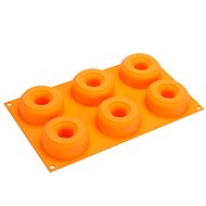 Silikomart Silicone Mould for Doughnuts Silikomart  6 pcs - Baking Mould