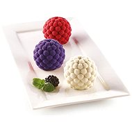 Silikomart Silicone Baking Form for Desserts, Silikomart Segreti Del Bosco 6 pcs | Raspberries - Baking Mould