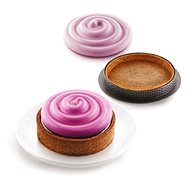 Silikomart Set for Baking a Flan Cake Silikomart Kit Mini Tarte Twist - Baking Mould