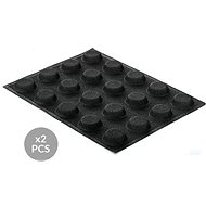 Silikomart Silicone Pad for Baking, Silikomart Air Plus 16 Desserts - Baking Mould