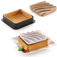 Silikomart Set for Flan Baking Tartets Silikomart Kit Mini Tarte Sand - Baking Mould