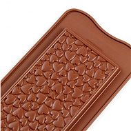 Silikomart Silicone Chocolate Mould Silikomart SCG38 Love Choco Bar | Hearts - Baking Mould