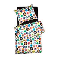SCANquilt bed linen KLASIK DESIGN music white-colored - Bed Linen