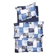 SCANquilt bed linen KLASIK DESIGN jeans blue - Bed Linen