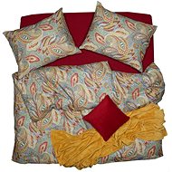 SCANquilt bed linen KLASIK DESIGN orient green-ruby - Bed Linen