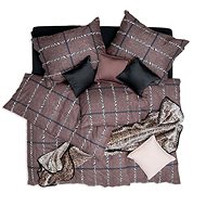 SCANquilt bed linen KLASIK tribal brown - Bed Linen
