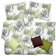 SCANquilt bed linen KLASIK DESIGN spring trees white-green - Bed Linen