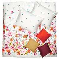 SCANquilt bed linen SATÉN DESIGN melanie cream-multicolored - Bed Linen